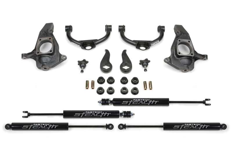 Fabtech — Fabtech 11-19 GM C/K2500HD/3500HD 4in Ultimate System w/Stealth Shocks
LiftKtSuspComponent - view 2