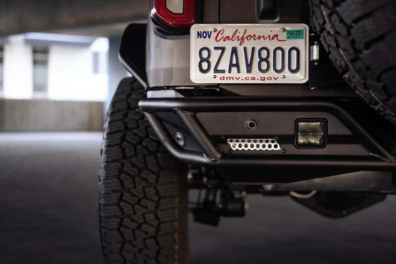 DV8 Offroad — DV8 Offroad 21-23 Ford Bronco Rear License Plate Relocation Bracket - view 6