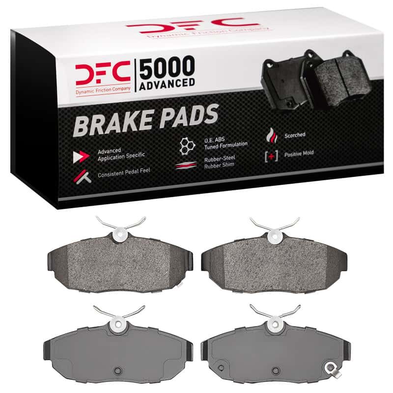 DFC — DFC 12-14 Ford Mustang Rear 5000 Advanced Low Metallic Brake Pads
DFC Brake Pad Set - view 4