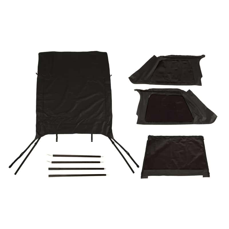 Rugged Ridge — Rugged Ridge Montana Top Bowless Black Diamond 04-06 LJ
Top-Soft - view 1