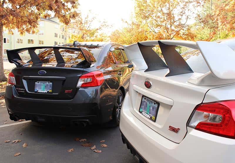Perrin Performance — PERRIN 15-21 Subaru STI Wing Stabilizer - Black - view 10