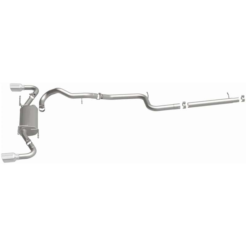 Magnaflow — MagnaFlow 10-12 Mazda 3 L4 2.5L Hatchback Split Rear Exit Stainless Cat Back Performance Exhaust
Cat-Back - view 8
