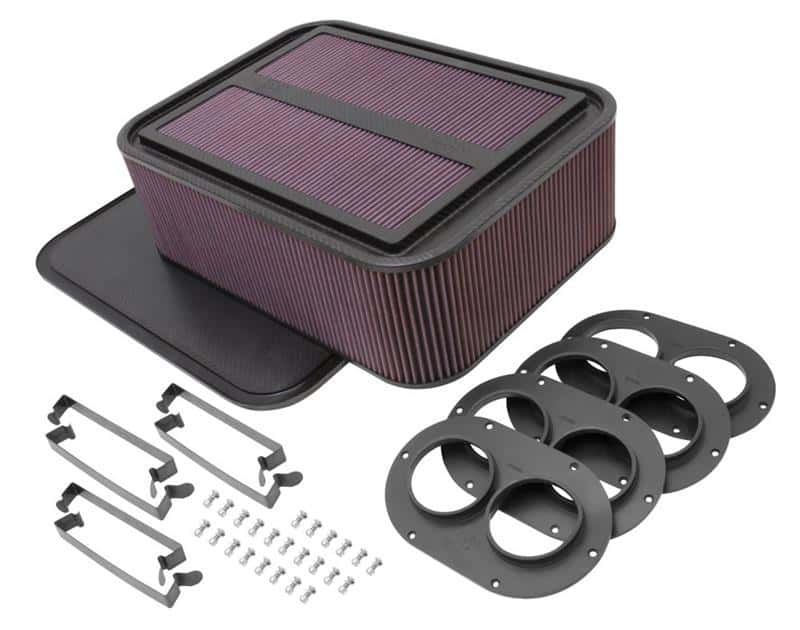 K&N Engineering — K&N Custom Racing Assembly Generation 2 Carbon Fiber Air Box - Large w/ 2.75in Air Horn
Custom Racing Assemb
Custom Assy - view 2