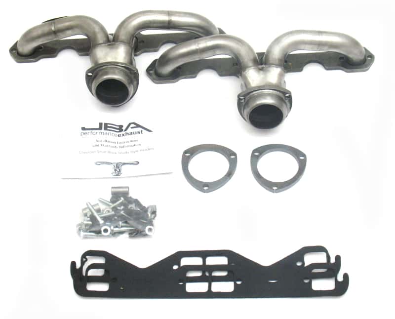 JBA — JBA 57-74 Chevrolet Corvette 265-400 SBC 1-5/8in Primary Raw 409 Tight Tuck Header
Exhaust Header - view 1
