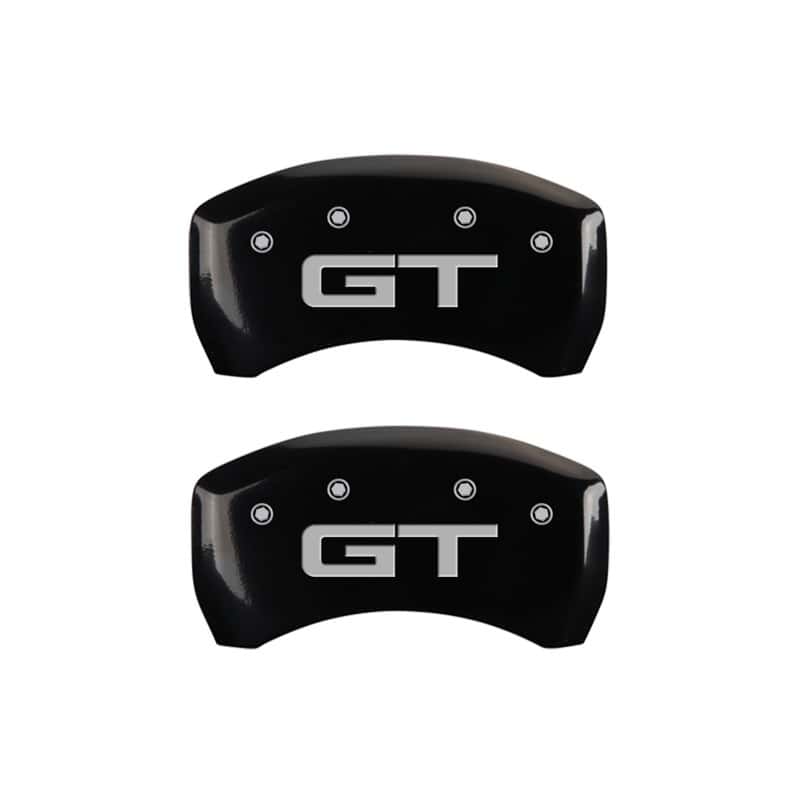 MGP — MGP Rear set 2 Caliper Covers Engraved Rear 2015/GT Black finish silver ch
Caliper Covers - view 1