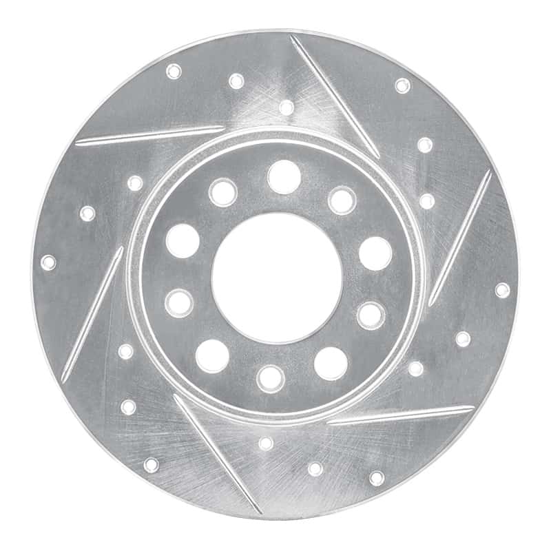 R1 Concepts — R1 15-25 Alfa Romeo Tonale Rear Right Drilled & Slotted Silver Brake Rotor
R1 Brake Rotor Drill - view 1
