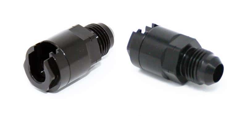 Torque Solution — Torque Solution Subaru -6AN/-6AN Hard Line Adapter Fittings - view 1