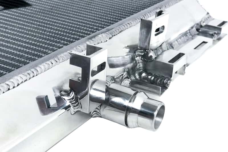 CSF — CSF 2015+ Mercedes Benz C63 AMG (W205) Front Mount Heat Exchanger w/Rock Guard
CSF Heat Exchanger - view 4