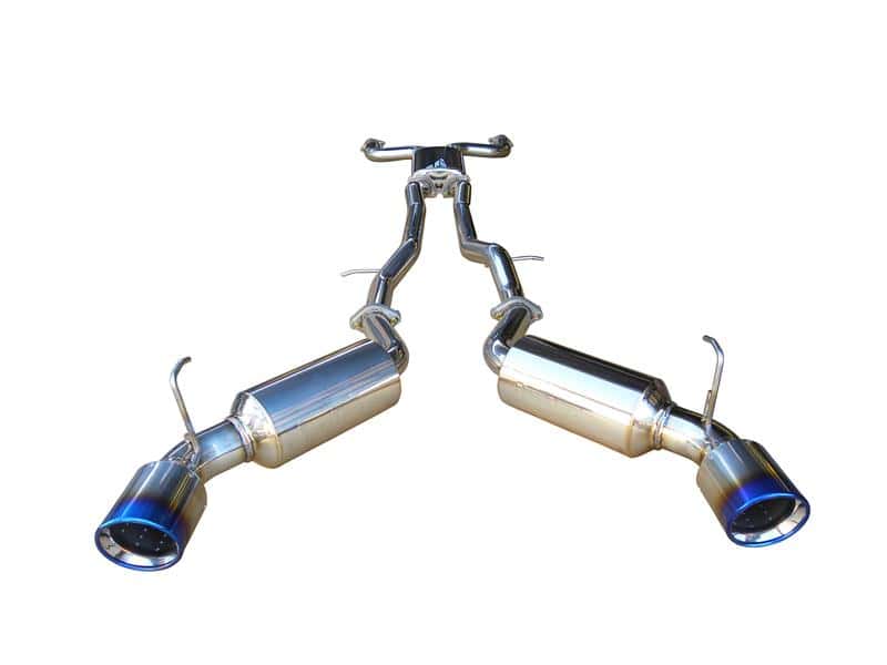 Injen — Injen 08-13 Infiniti G37 V6 3.7L RWD Coupe Only 76mm Stainless Steel Exhaust w/ Titanium Tips
Exhaust System Kit
Exhaust System - view 2