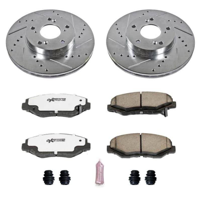 PowerStop — Power Stop 14-15 Acura ILX Front Z26 Street Warrior Brake Kit - view 1