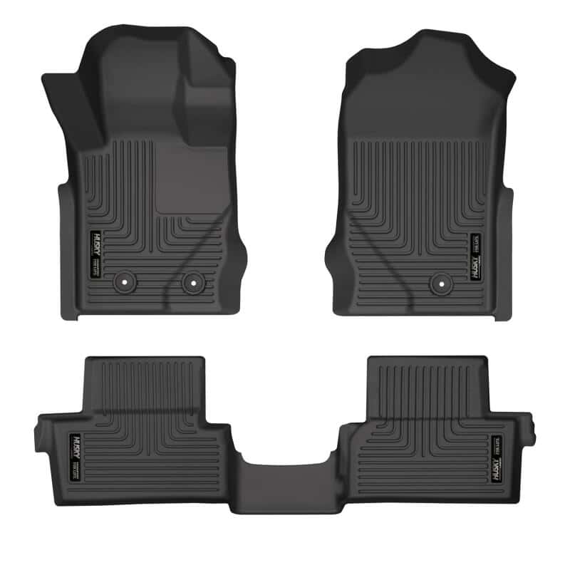 Husky Liners — Husky Liners 2021 Ford Bronco 2 Door Weatherbeater Front & 2nd Seat Floor Liners - Black
Floor Liners - view 1