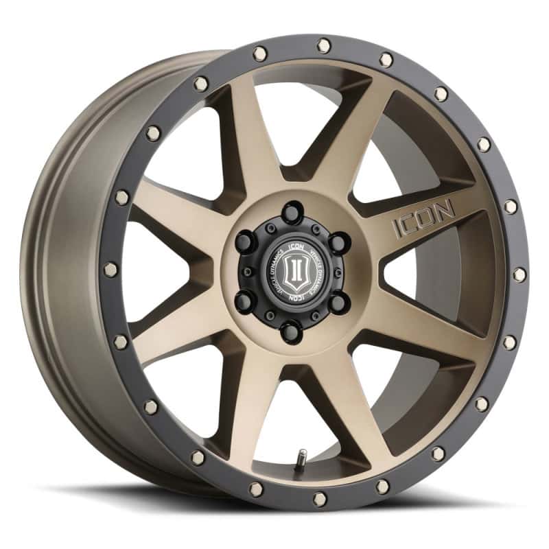 ICON — ICON Rebound 20x9 6x5.5 0mm Offset 5in BS Bronze Wheel
REBOUND WHEEL - view 1
