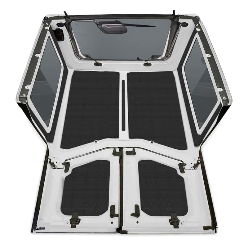 DEI — DEI 18-23 Jeep Wrangler JL 2-Door Boom Mat Complete Headliner Kit - 7 Piece - Black
Sound Dampening Kit - view 5
