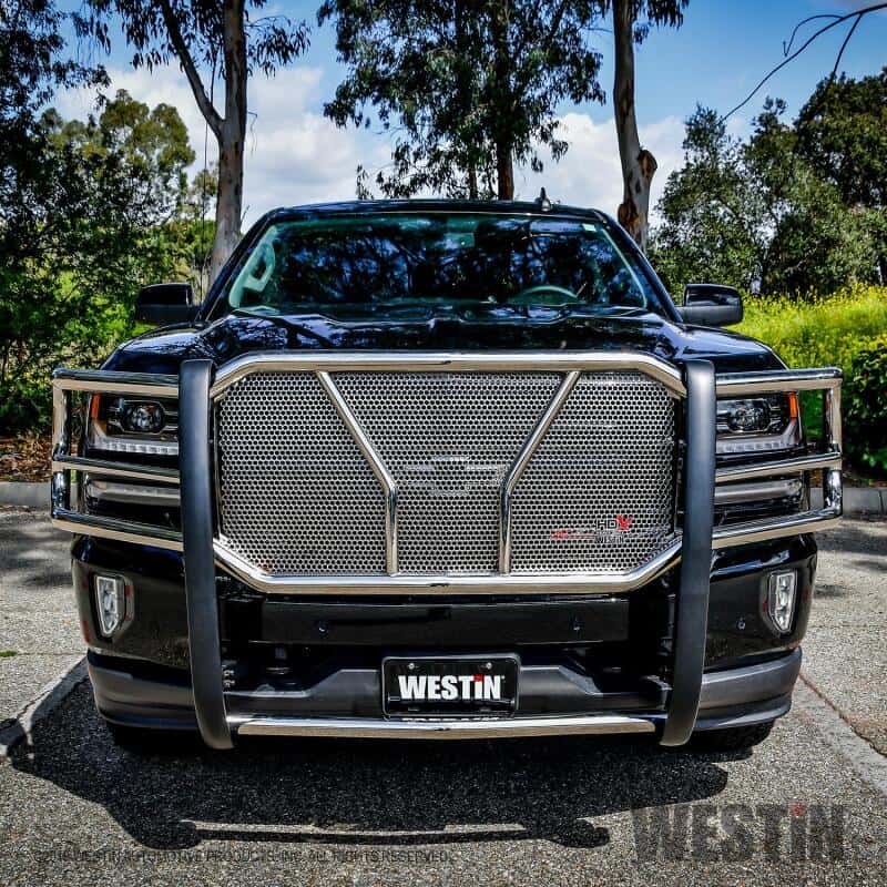Westin — Westin 2016-2018 Chevrolet Silverado 1500 HDX Grille Guard - SS
Grille Guard - view 4