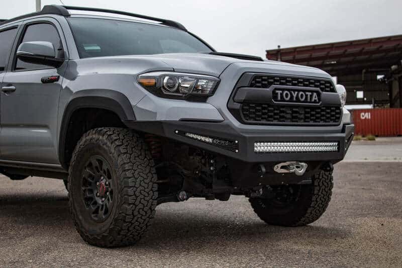 Addictive Desert Designs — Addictive Desert Designs 16-18 Toyota Tacoma HoneyBadger Front Bumper
Bumper- Front
Bumpers - view 2