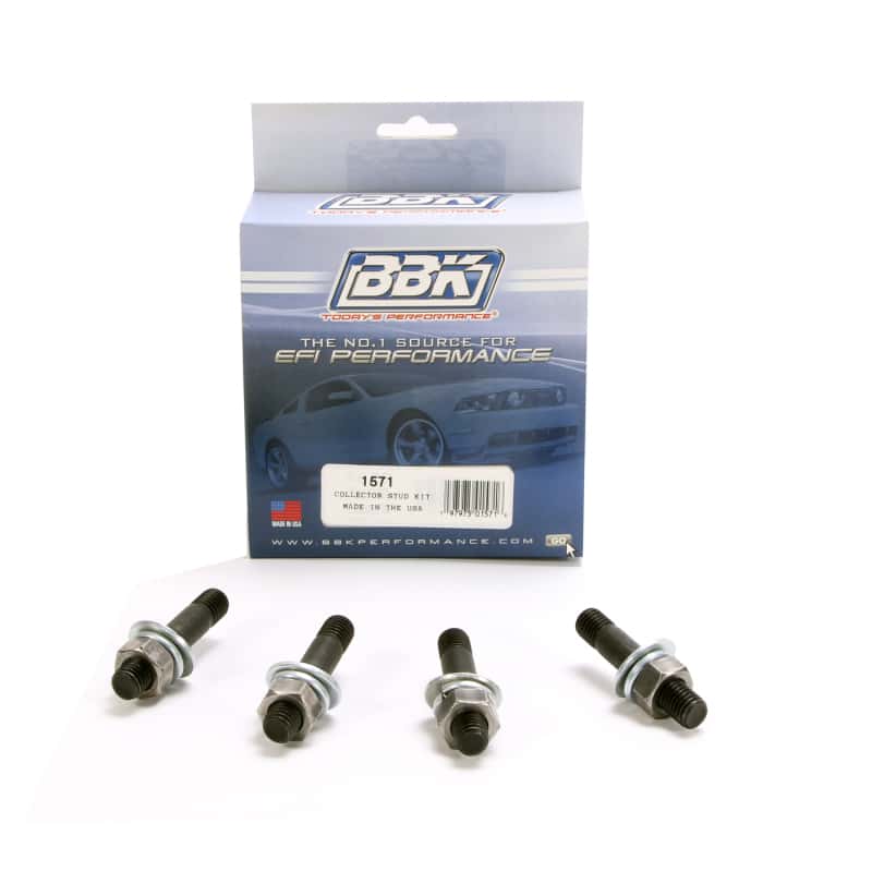 BBK — BBK Exhaust Collector Stud And Bolt Kit For BBK Exhaust Collectors
ExhstHdrCollStdKt
Header Studs - view 2