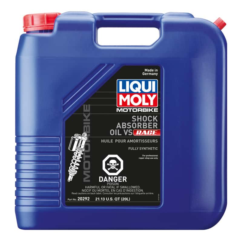 LIQUI MOLY — LIQUI MOLY 20L Motorbike Shock Absorber Oil Race
Shock Absorber Oil
lqm20292 - view 2
