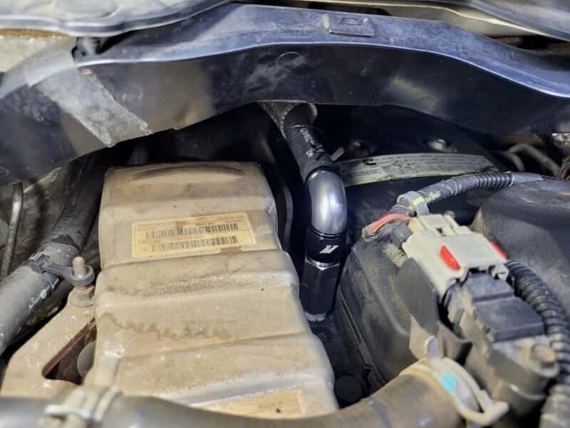 Mishimoto — Mishimoto 2007.5+ Ram 6.7L Cummins Top Heater Hose Upgrade
Heater Hose Coupler - view 8