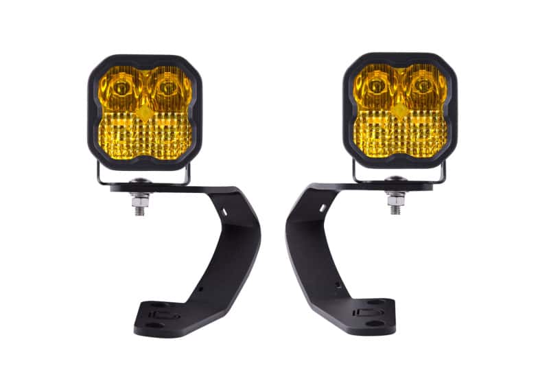 Diode Dynamics — Diode Dynamics 10-21 Toyota 4Runner SS3 LED Ditch Light Kit - Yellow Pro Combo - view 1