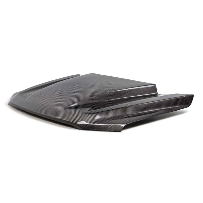 Anderson Composites — Anderson Composites 21-24 Ford F-150 Type-CJ Carbon Fiber Hood - view 2