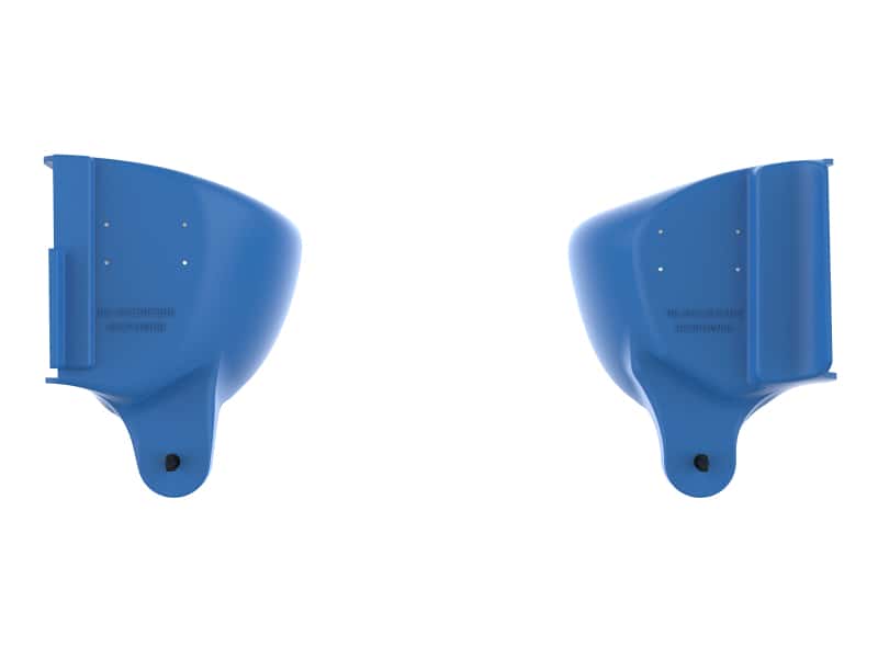 aFe — aFe Magnum FORCE Dynamic Air Scoop 15-18 BMW M3/15-20 M4 - Blue
Dynamic Air Scoop - view 4