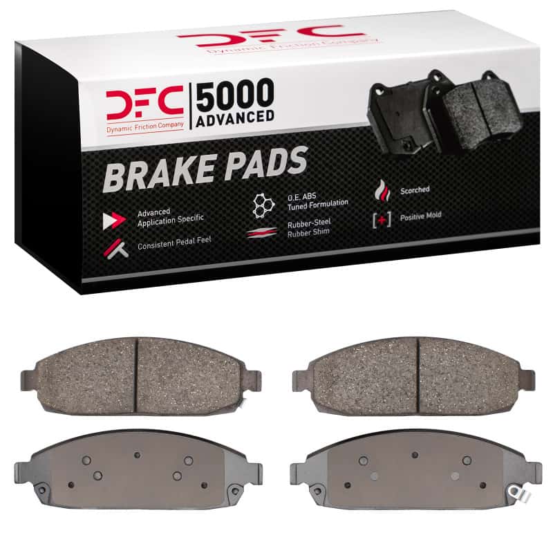 DFC — DFC 05-10 Jeep Commander Front 5000 Advanced Ceramic Brake Pads
DFC Brake Pad Set - view 1