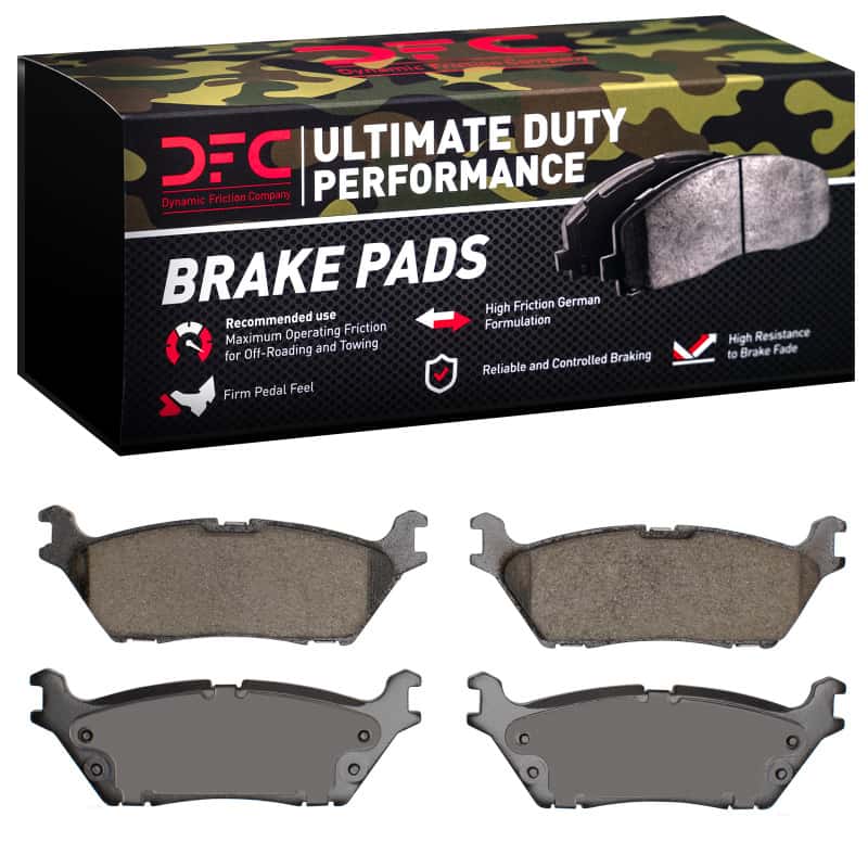 DFC — DFC 15-21 Ford F-150 4WD Rear Ultimate Duty Performance Brake Pads - view 1