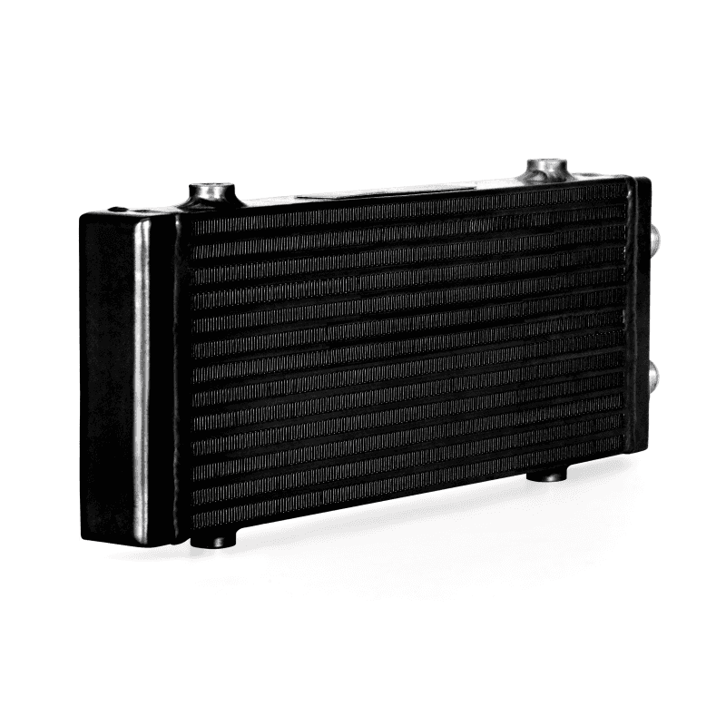 Mishimoto — Mishimoto Universal Medium Bar and Plate Dual Pass Black Oil Cooler - view 9