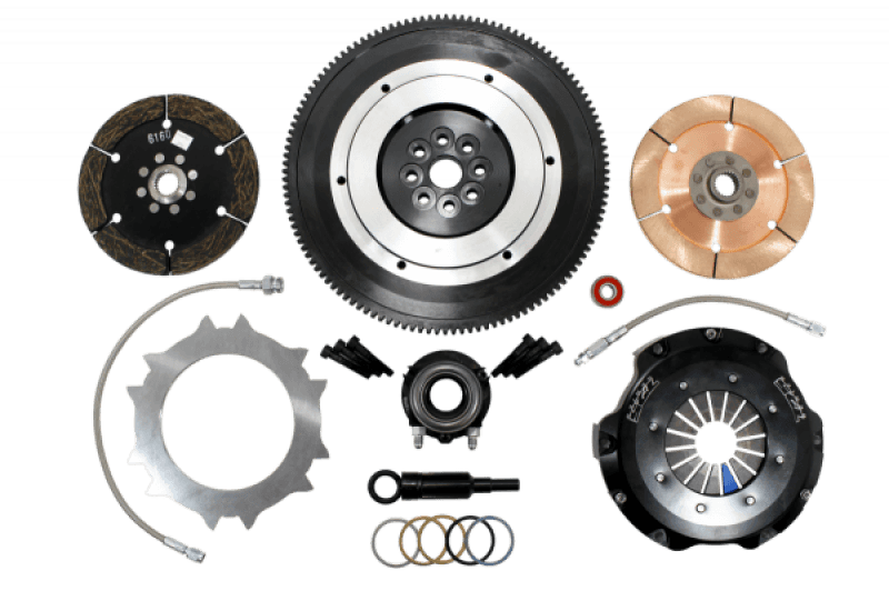 Clutch Masters — Clutch Masters 07-09 Subaru Legacy GT Spec B Push Style Street/Race Twin-Disc 7.25in Clutch Kit
Clutch/Flywheel Kit - view 1