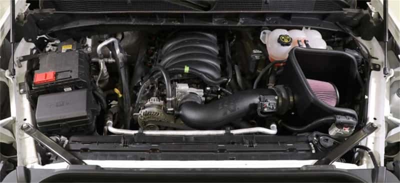 K&N Engineering — K&N 2019+ Chevrolet 1500 5.3L / 6.2L V8 F/I AirCharger Performance Intake System
Performance Air Inta
Air Intake System - view 5