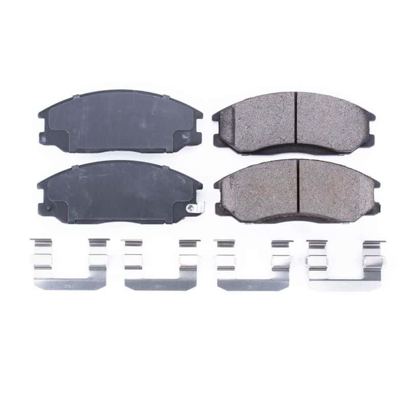 PowerStop — Power Stop 01-06 Hyundai Santa Fe Front Z17 Evolution Ceramic Brake Pads w/Hardware
Z17 Brake Pads - view 1