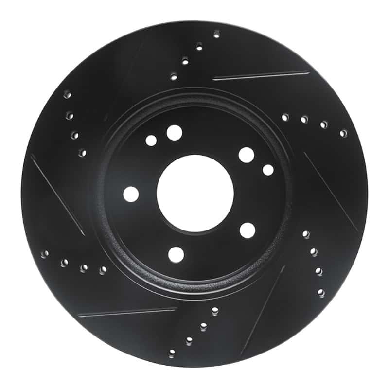 R1 Concepts — R1 96-15 Mercedes-Benz C280 Front Right Drilled & Slotted Black Brake Rotor
R1 Brake Rotor Drill - view 5