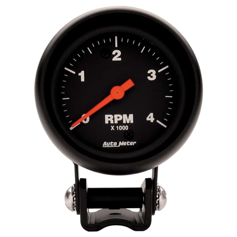AutoMeter — Autometer Z-Series 2-5/8in 4K RPM Pedestal Tachometer Gauge
2.6" TACH 4KRPM Z - view 1