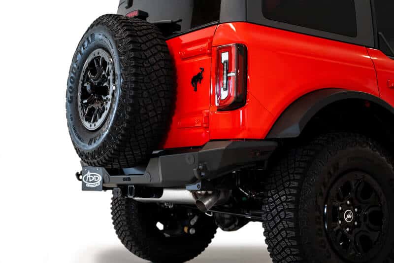 Addictive Desert Designs — Addictive Desert Designs 2021+ Ford Bronco Rock Fighter Rear Bumper - Hammer Black
Bumper- Rear
Bumpers - view 20