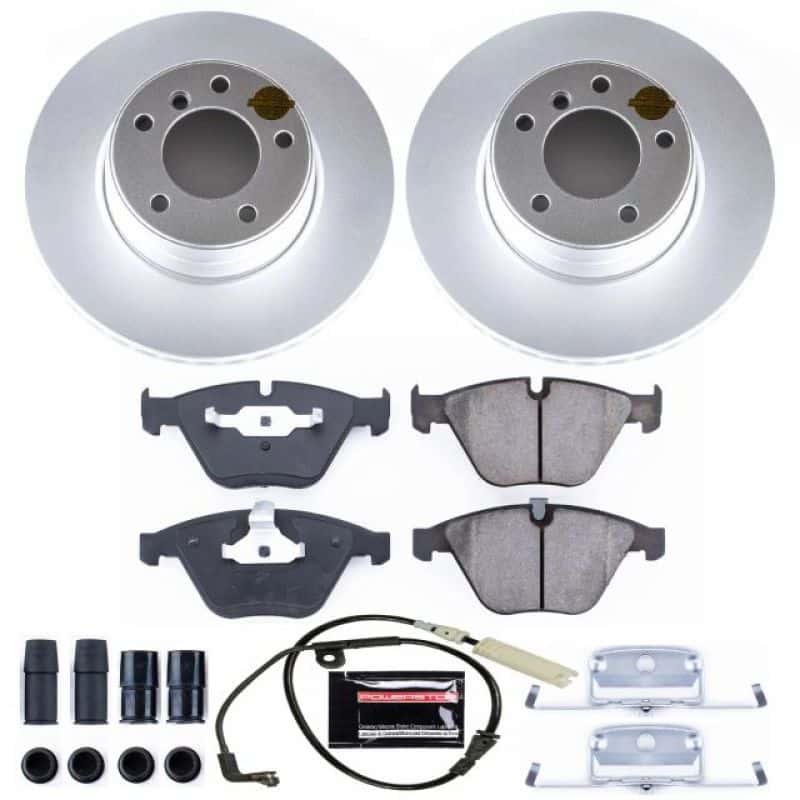 PowerStop — Power Stop 06-07 BMW 525i Front Z23 Evolution Sport Coated Brake Kit - view 1