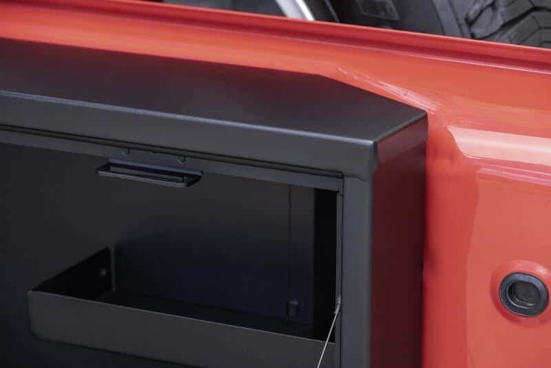 Tuffy Products — Tuffy Jeep Wrangler Tailgate Lockbox W/Keyed Lock
Tailgate Lockbox - view 3
