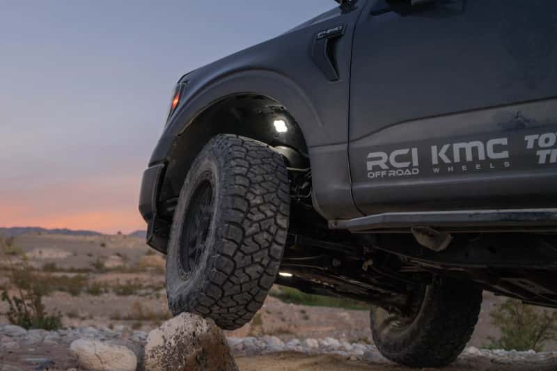 Diode Dynamics — Diode Dynamics Stage Series Single Color LED Rock Light - Red M8 (one) - view 3