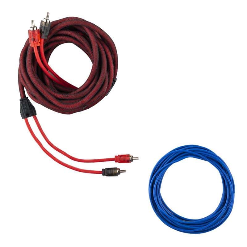 DS18 — DS18 4-GA Amplifier Install Kit- Red - view 2