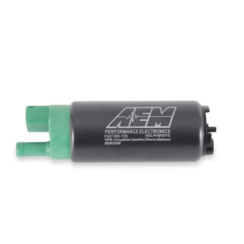 AEM — AEM 400 LPH E85 Compatible Fuel Pump Kit - Single Barb - Ethanol Compatible
High Flow In-Tank - view 1