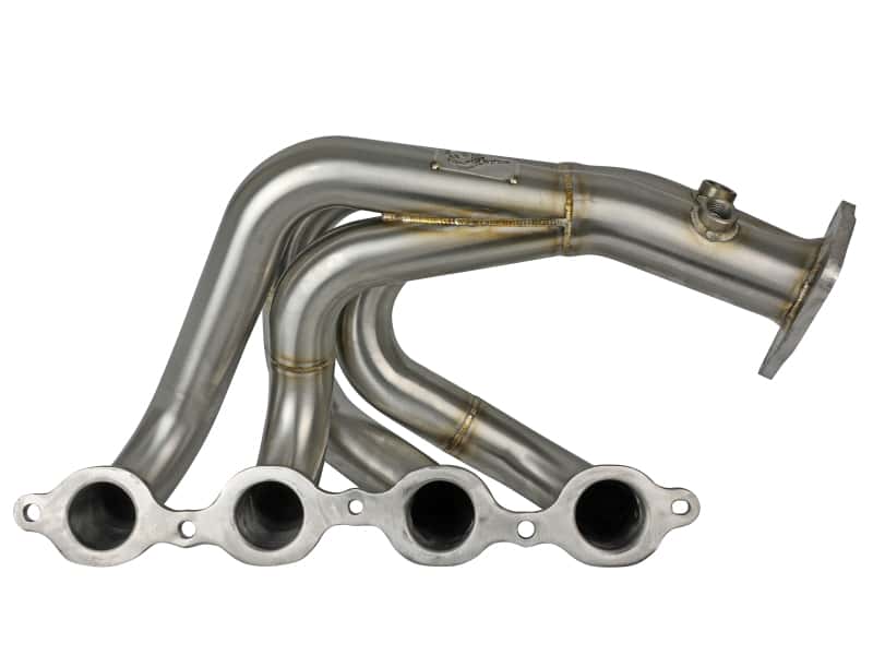 aFe — aFe Twisted 304SS Header 2020 Chevy Corvette (C8) 6.2L V8 - Brushed
Long Tube Header - view 5