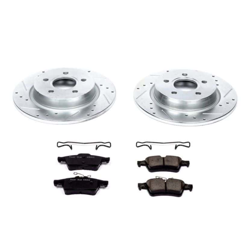 PowerStop — Power Stop 08-13 Volvo C30 Rear Z23 Evolution Sport Brake Kit - view 1