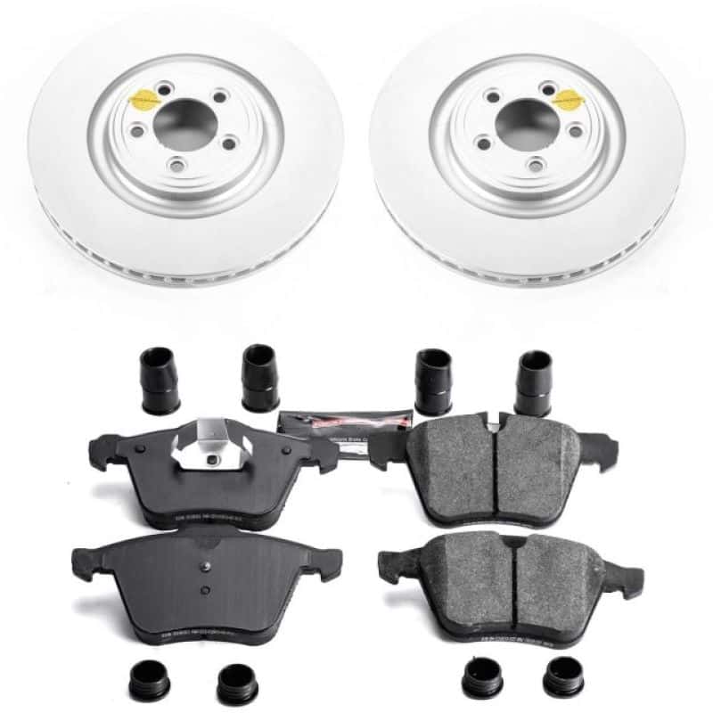 PowerStop — Power Stop 07-08 Jaguar S-Type Front Z23 Evolution Sport Coated Brake Kit - view 1