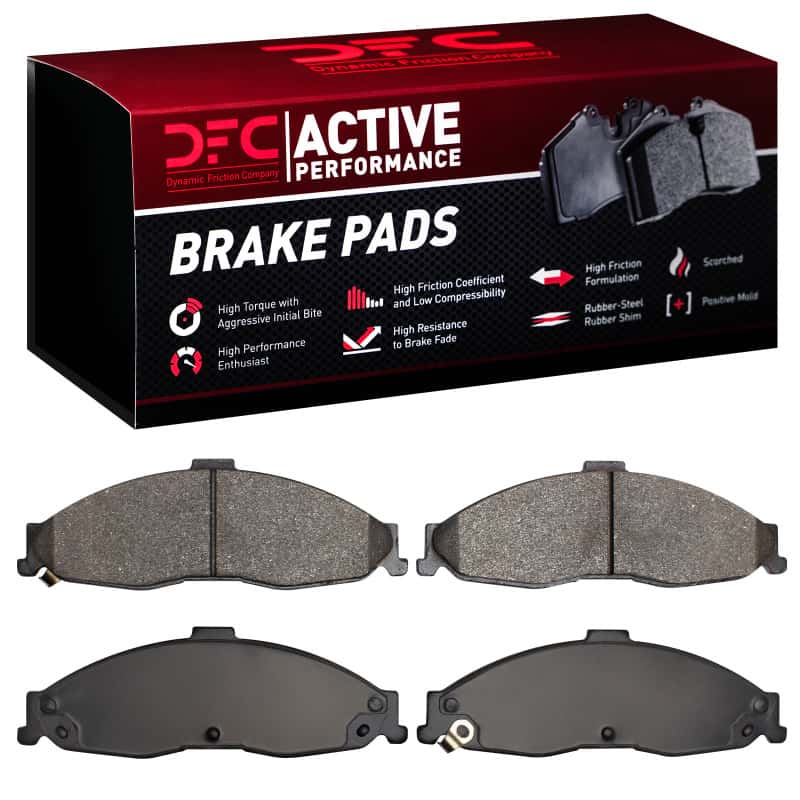 DFC — DFC 98-02 Chevrolet Camaro Front Active Performance Pads - Low Metallic
DFC Brake Pad Set - view 4
