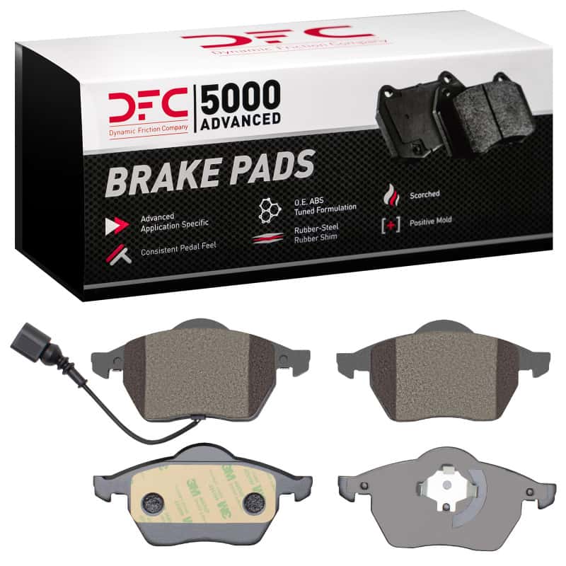 DFC — DFC 00-06 Audi TT Quattro Front 5000 Advanced Low Metallic Brake Pads
DFC Brake Pad Set - view 4