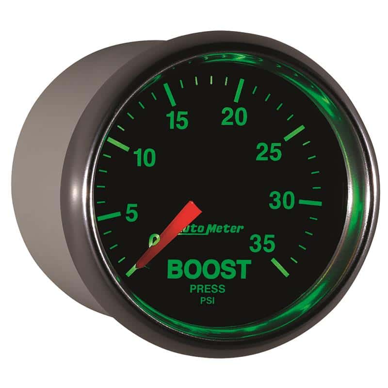 AutoMeter — AutoMeter GS 2 1/16 inch 35PSI Mechanical Boost Gauge
2-1/16" BOOST, 0-35 - view 7