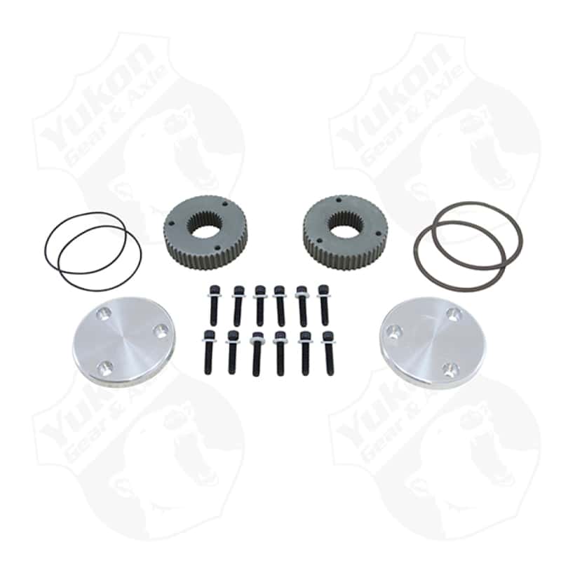 Yukon Gear & Axle — Yukon Gear Hardcore Drive Flange Kit For Dana 44 / 30 Spline Outer Stubs. Non-Engraved Caps
Drive Flange Kit  - view 2