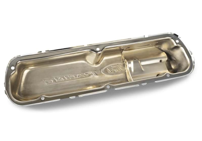 Ford Racing — Ford Racing Logo Die-Cast Black Valve Covers Polished
Valve Cover Set - view 7
