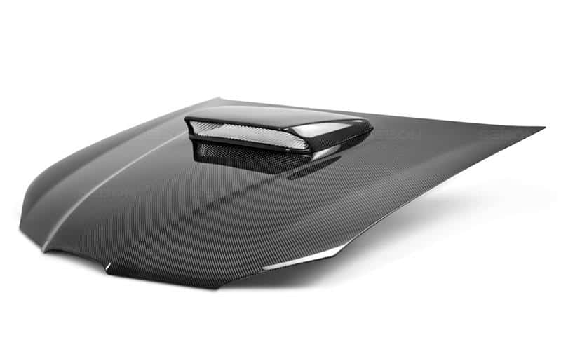 Seibon — Seibon 06-07 Subaru WRX/STi OEM Carbon Fiber Hood - view 11