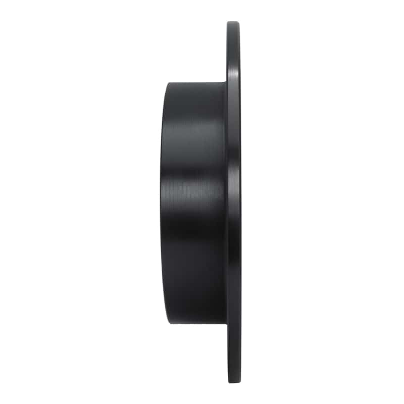 R1 Concepts — R1 04-11 Mitsubishi Endeavor Rear Right Drilled & Slotted Black Brake Rotor
R1 Brake Rotor Drill - view 3