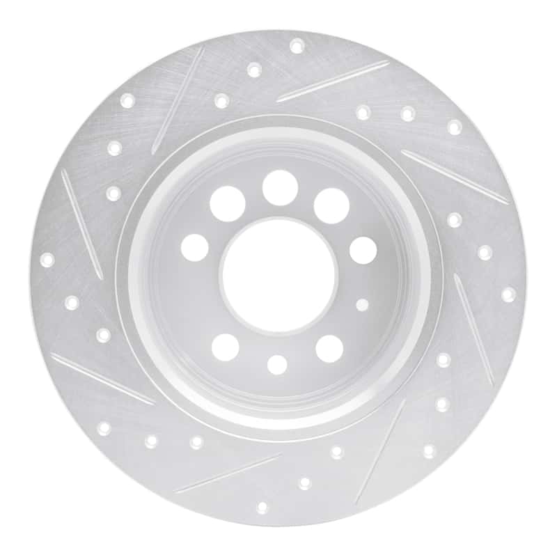 R1 Concepts — R1 1974-1995 Volvo 245 Rear Right Drilled & Slotted Silver Brake Rotor
R1 Brake Rotor Drill - view 5
